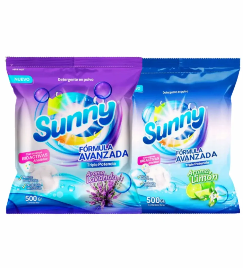 Caja de detergente de 500gr