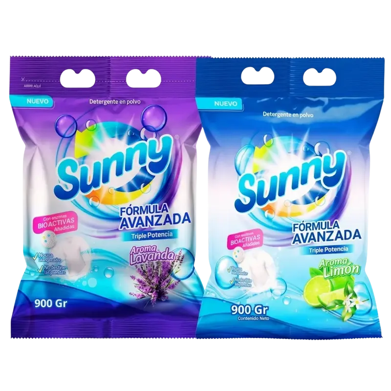 Caja de detergente de 900gr