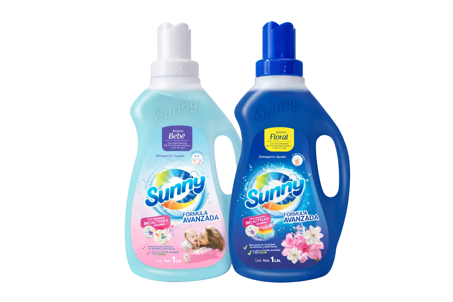 Caja de detergente líquido 1Lt.