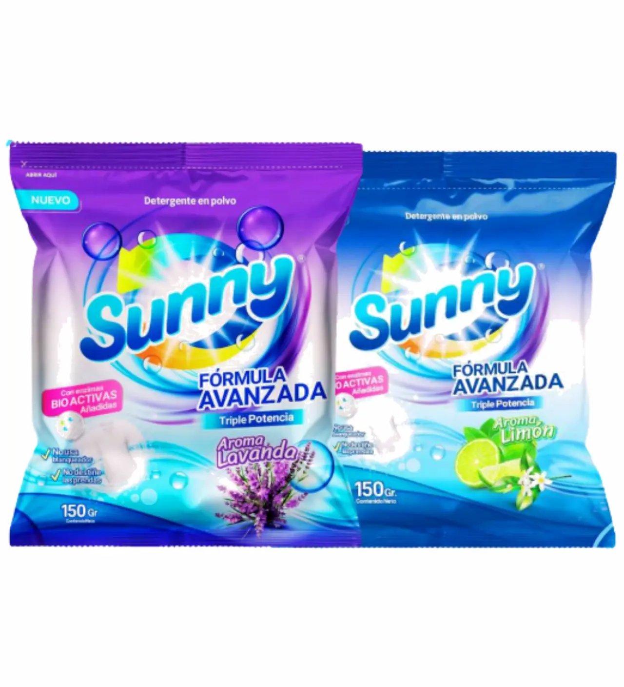 caja de detergente de 150 gr