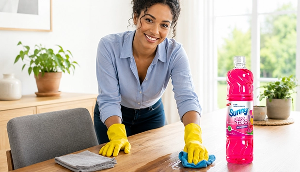 Protección y cuidado de superficies con Productos de Limpieza Sunny, distribuidor de productos de limpieza al por mayor en Lima, Perú.